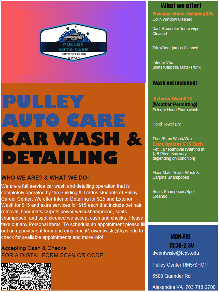Pulley Auto Care flyer